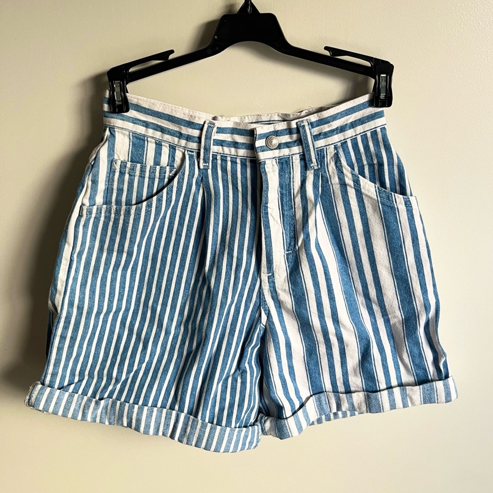 High Waisted Denim Shorts